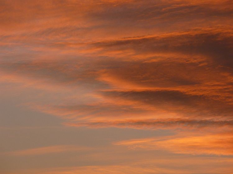 Cielo di mattina presto